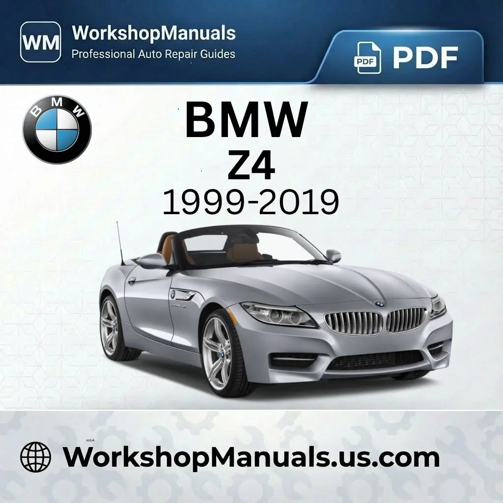 BMW Z4 Workshop Manual 2009-2016