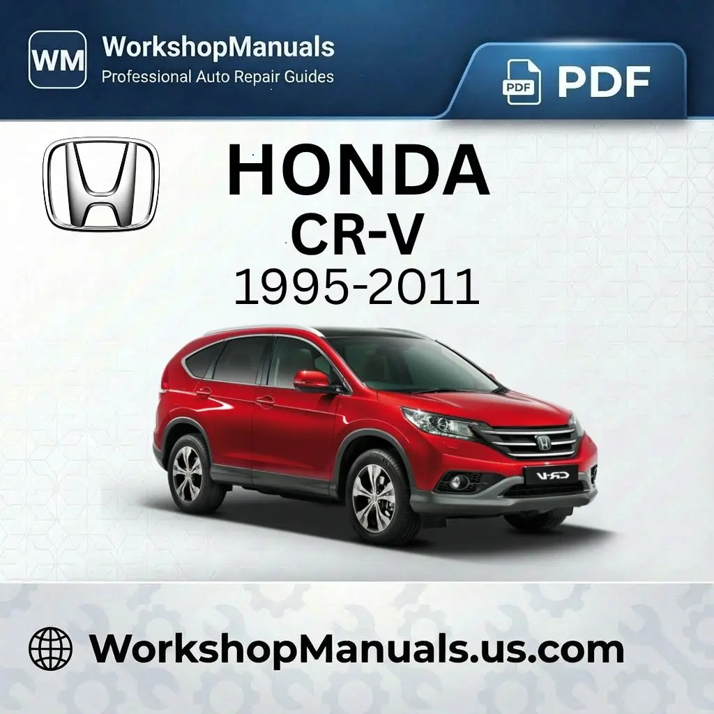 Honda CR-V 1995-2011 Workshop Service Repair Manual PDF