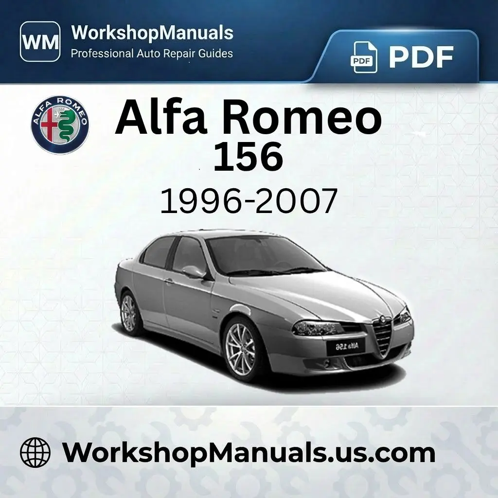 Alfa Romeo 156 Workshop Repair Manual 1996-2007