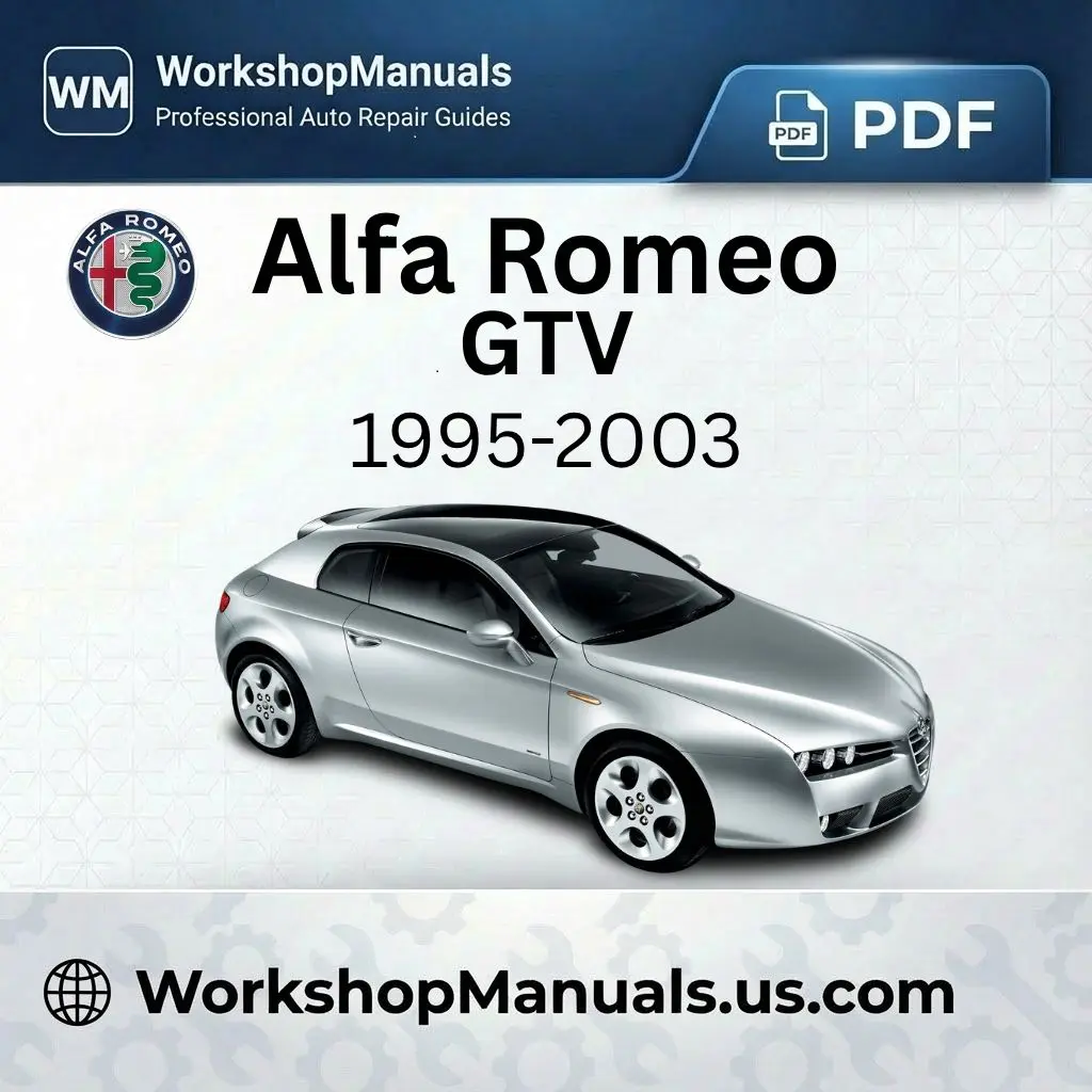 Alfa Romeo GTV 1995-2003 Workshop Service Repair Manual PDF Download