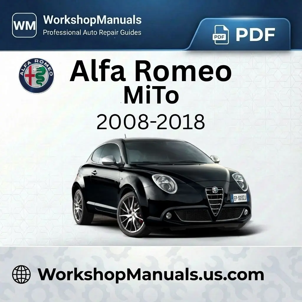 Alfa Romeo MiTo Workshop Repair Manual PDF 2008-2018