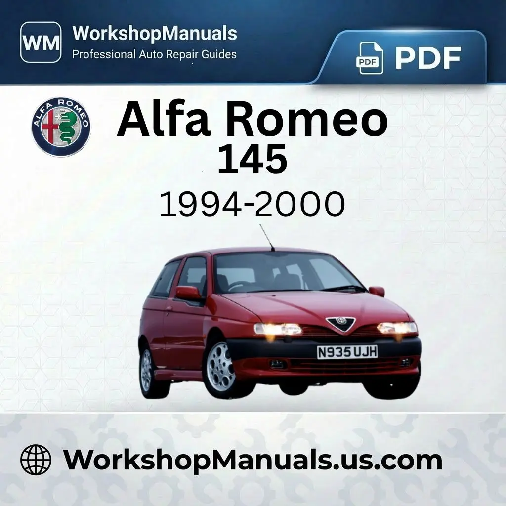 Alfa Romeo 145 Workshop Repair Manual PDF 1994-2000