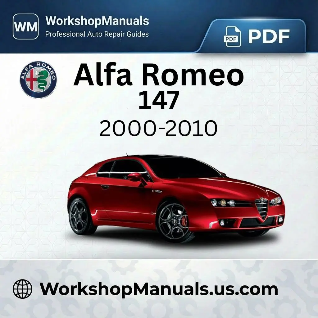 Alfa Romeo 147 Workshop Repair Manual 2000-2010