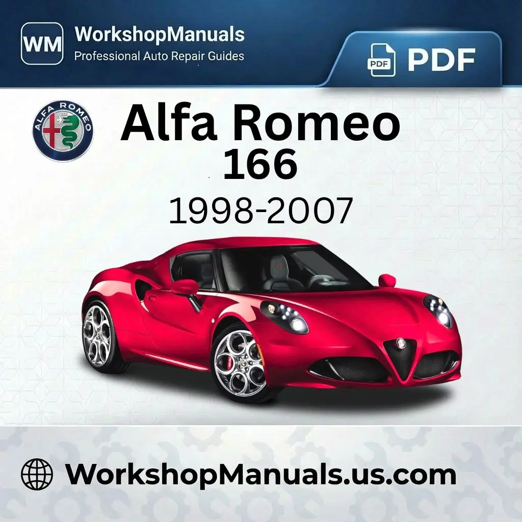 Alfa Romeo 166 Workshop Repair Manual 1998-2007