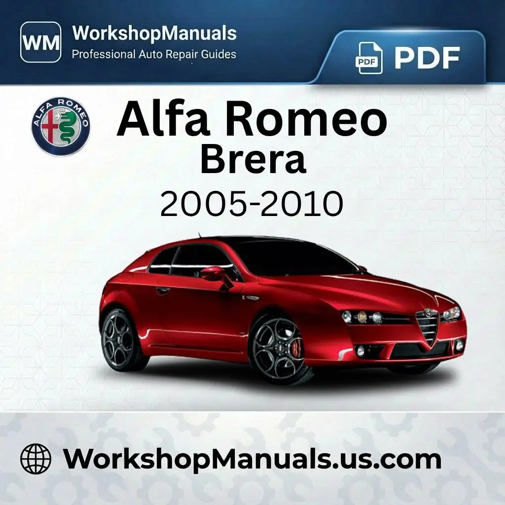 Alfa Romeo Brera Workshop Repair Manual 2005-2010
