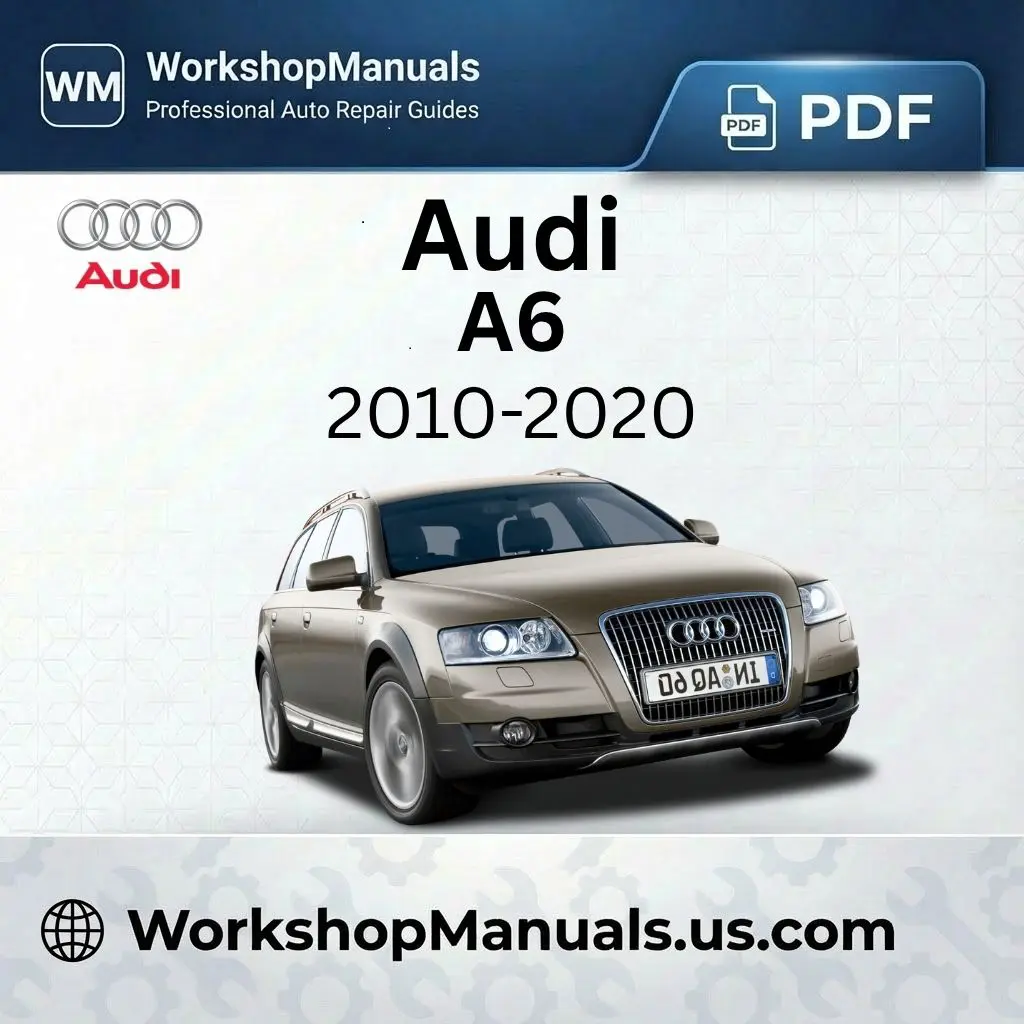 Audi A6 2010-2020 Workshop Repair Manual Download PDF