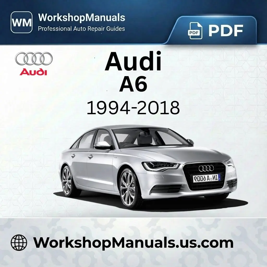 Audi A6 Workshop Service Repair Manual 1994-2018