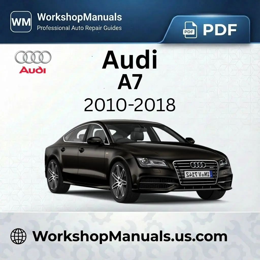 Audi A7 Workshop Service Repair Manual 2010-2018