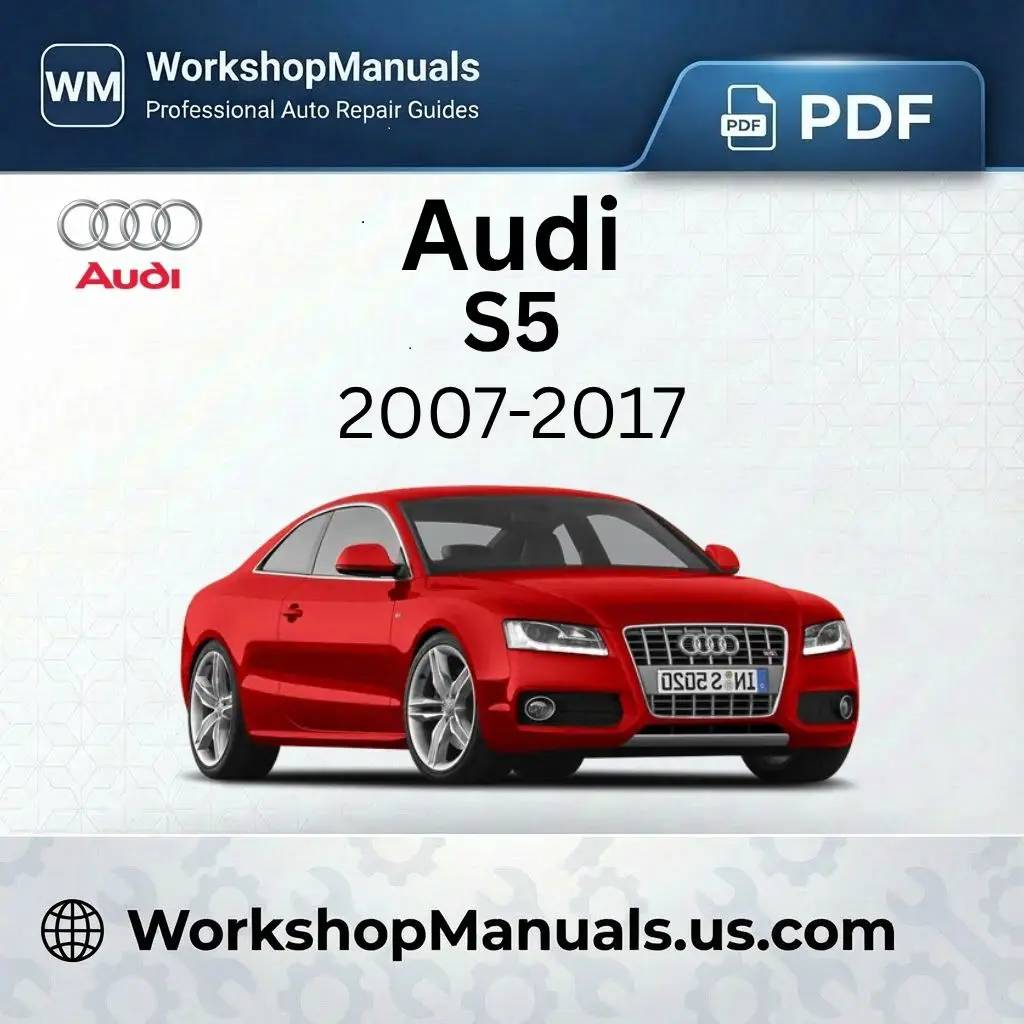 Audi S5 Workshop Service Repair Manual 2007-2017