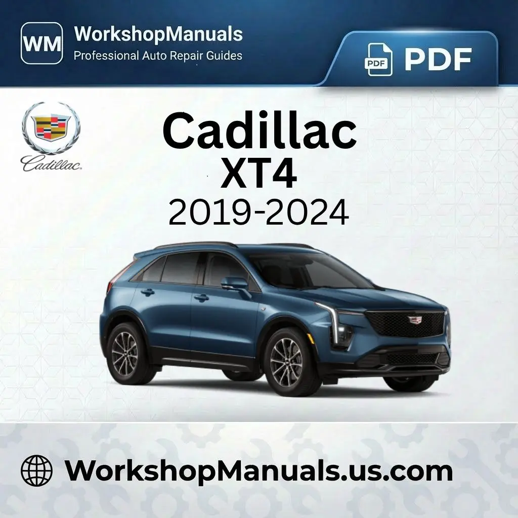 Cadillac XT4 2019-2024 Workshop Repair Manual PDF Download