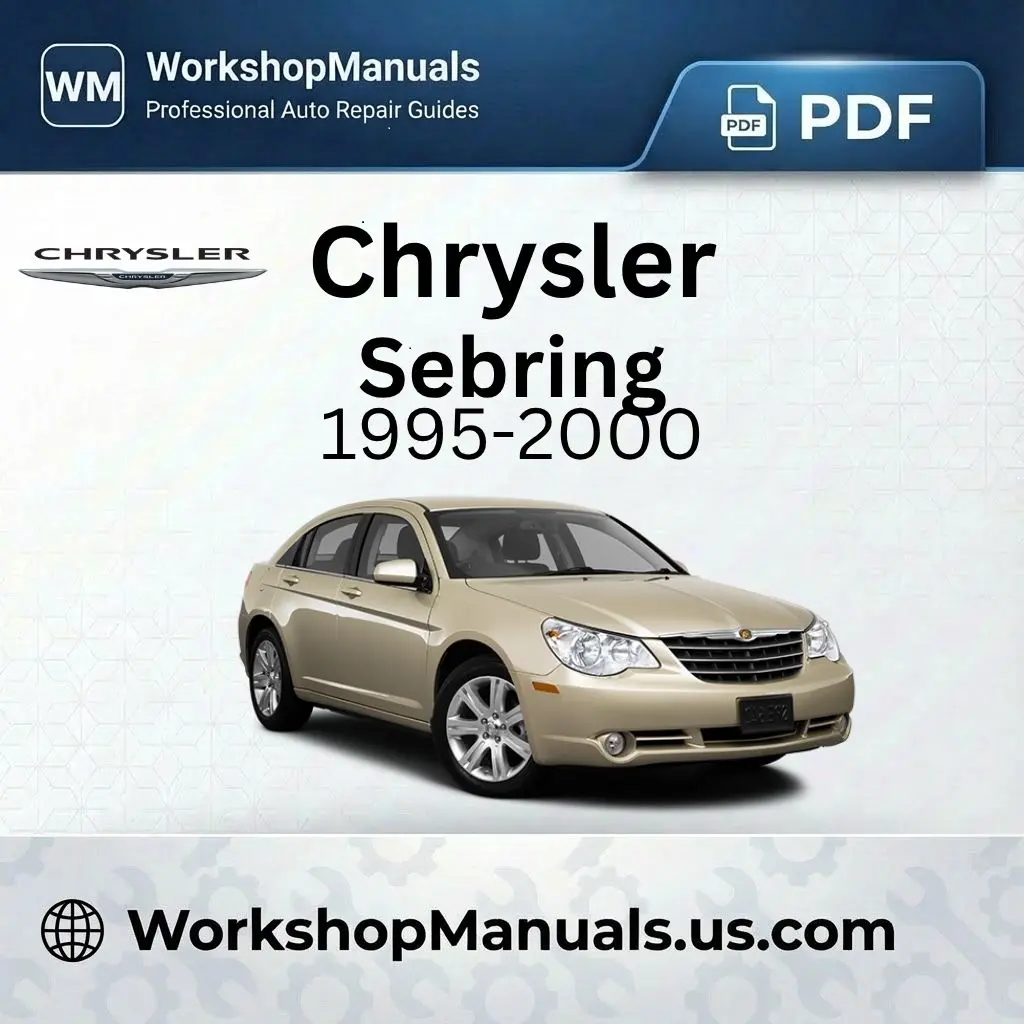 Chrysler Sebring Workshop Manual 1995-2000 PDF