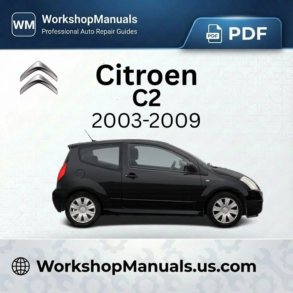 Citroen C2 Workshop Manual Software 2003-2009