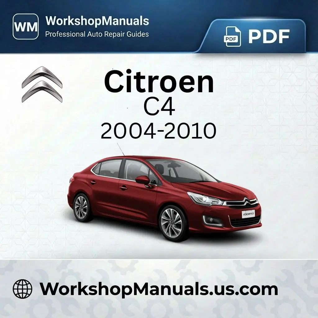Citroen C4 Workshop Service Repair Manual 2004-2016
