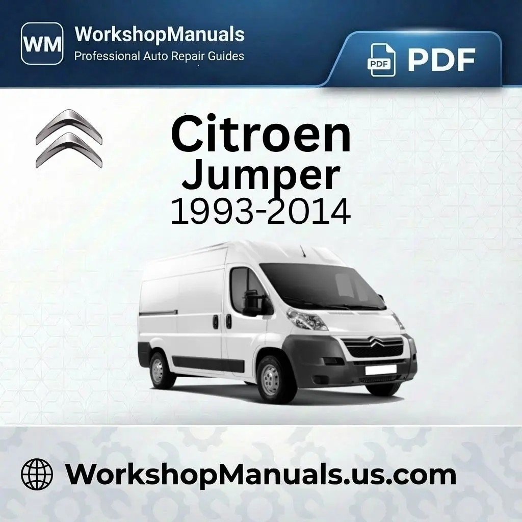 Citroen Jumper Workshop Service Repair Manual 1993-2014