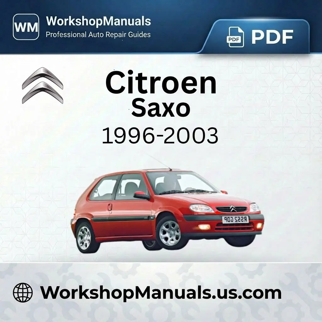 Citroen Saxo Workshop Service Repair Manual 1996-2003