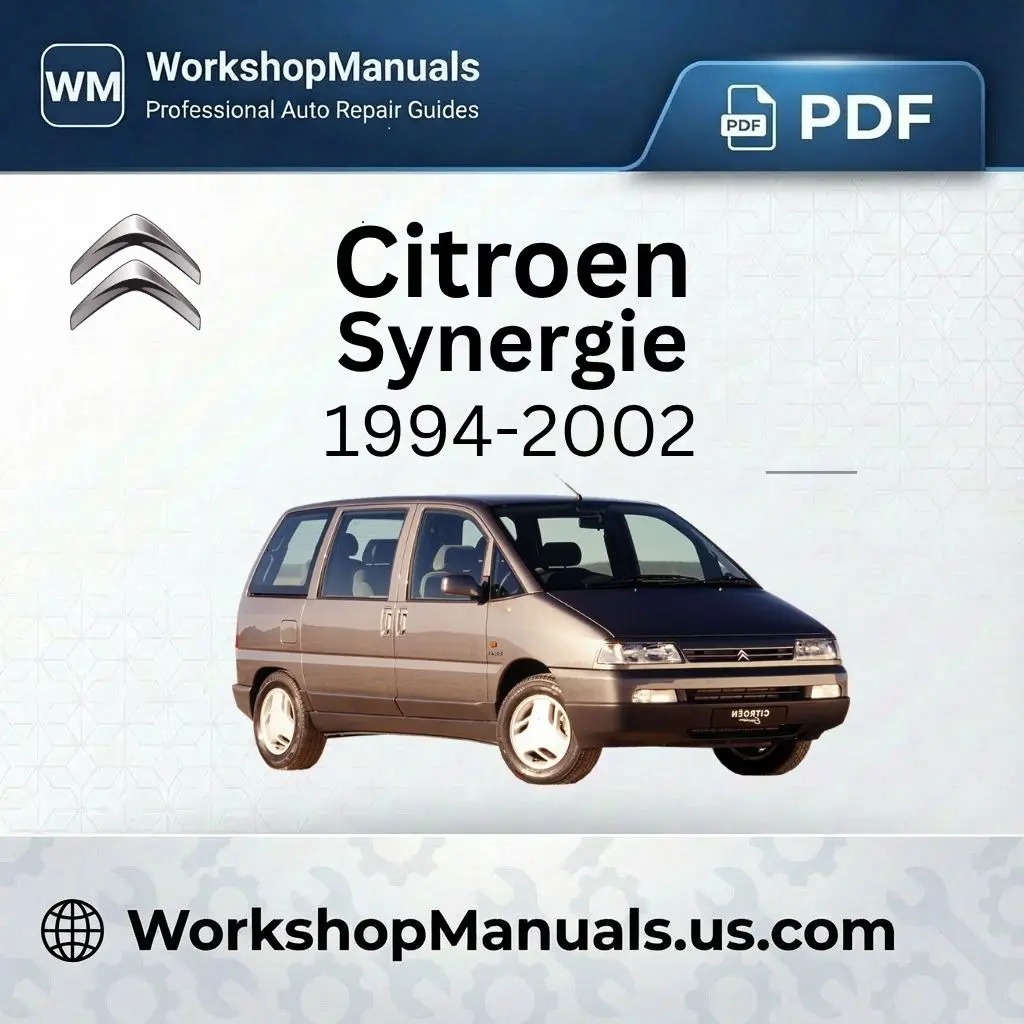 Citroen Synergie 1994-2002 Workshop Service Repair Manual