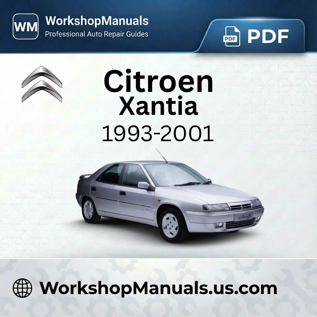 Citroen Xantia Workshop Service Repair Manual 1993-2001