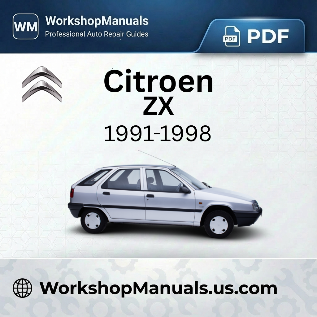 Citroen ZX 1991-1998 Workshop Service Repair Manual