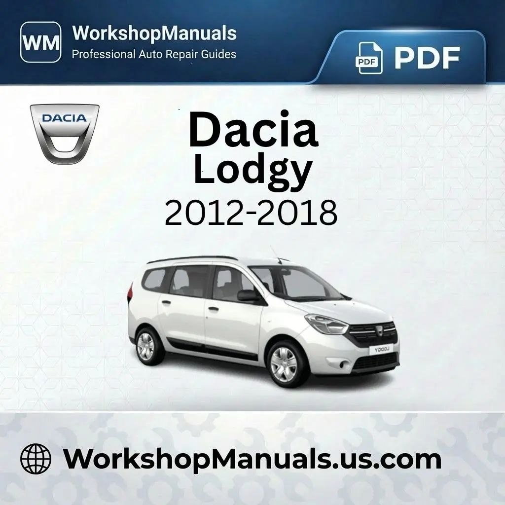 Dacia Lodgy Workshop Repair Manual Download