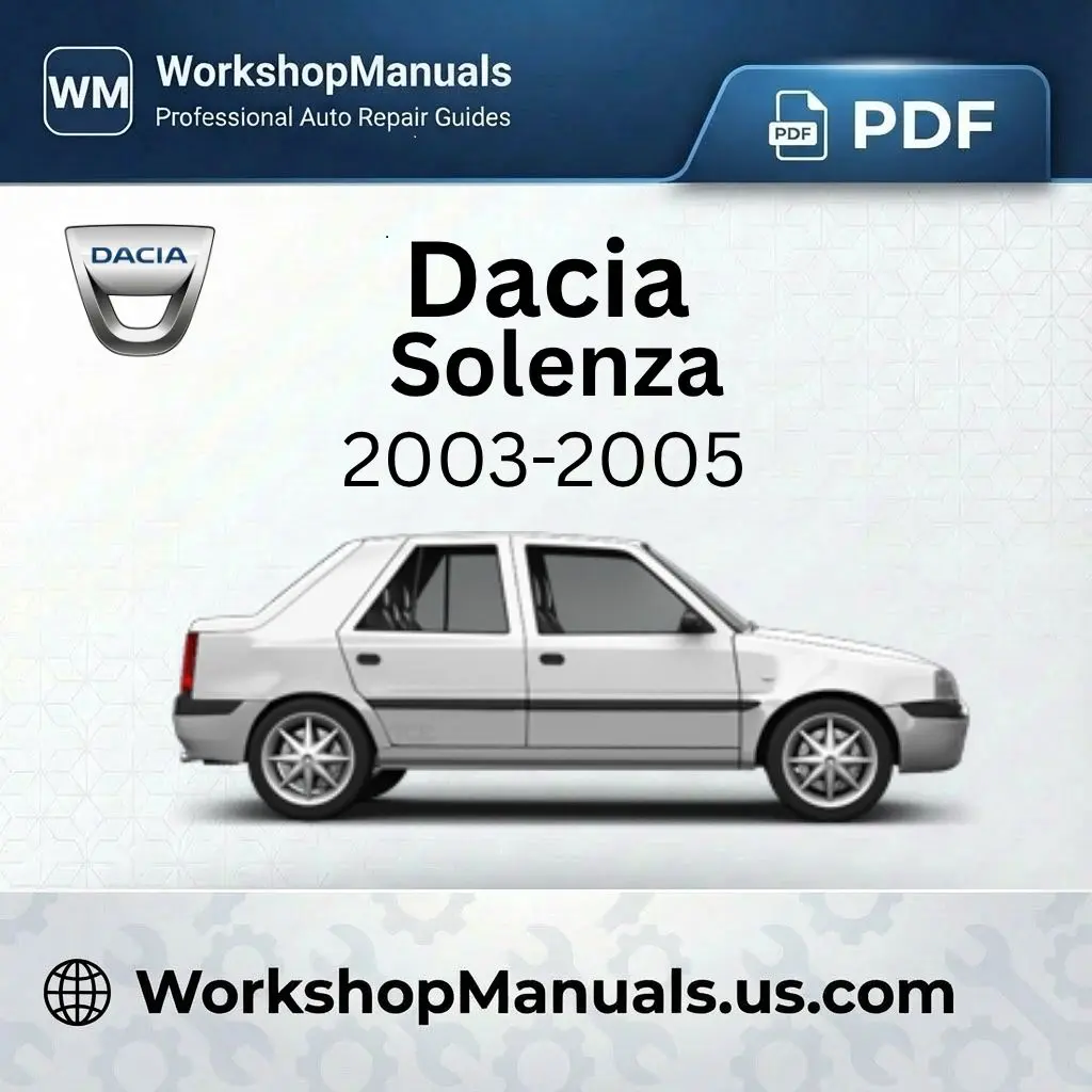 Dacia Solenza Workshop Repair Manual Download