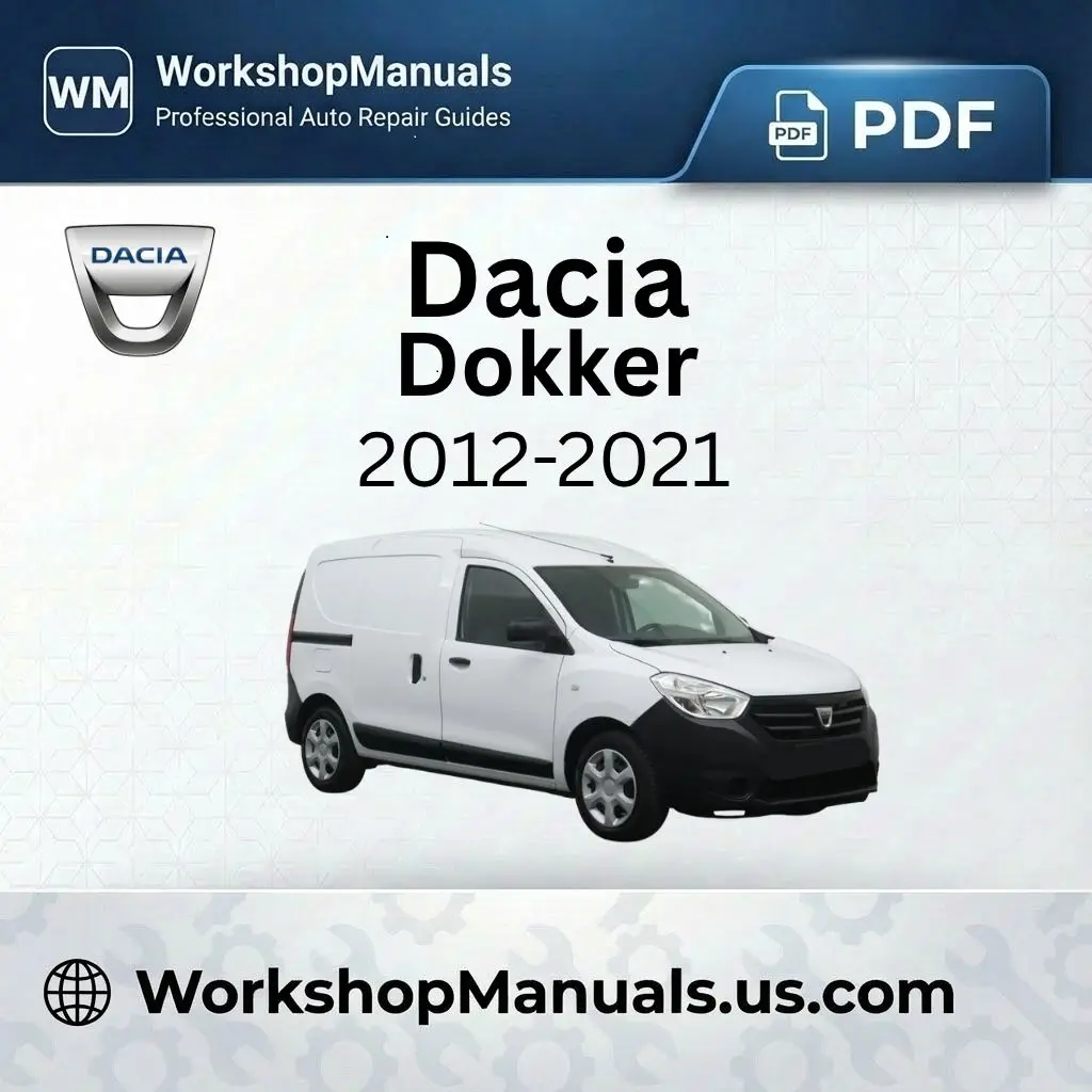 Dacia Dokker 2012-2021 Workshop Repair Manual PDF Download