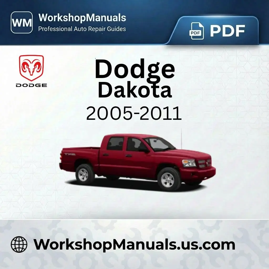 Dodge Dakota 2005-2011 Workshop Repair Manual Download PDF DELETE ME