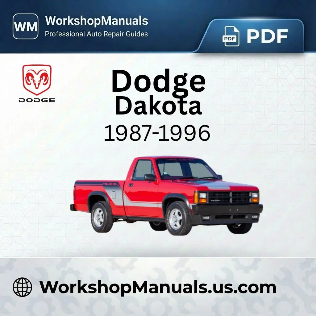 Dodge Dakota Workshop Service Repair Manual 1987-1996 PDF Download