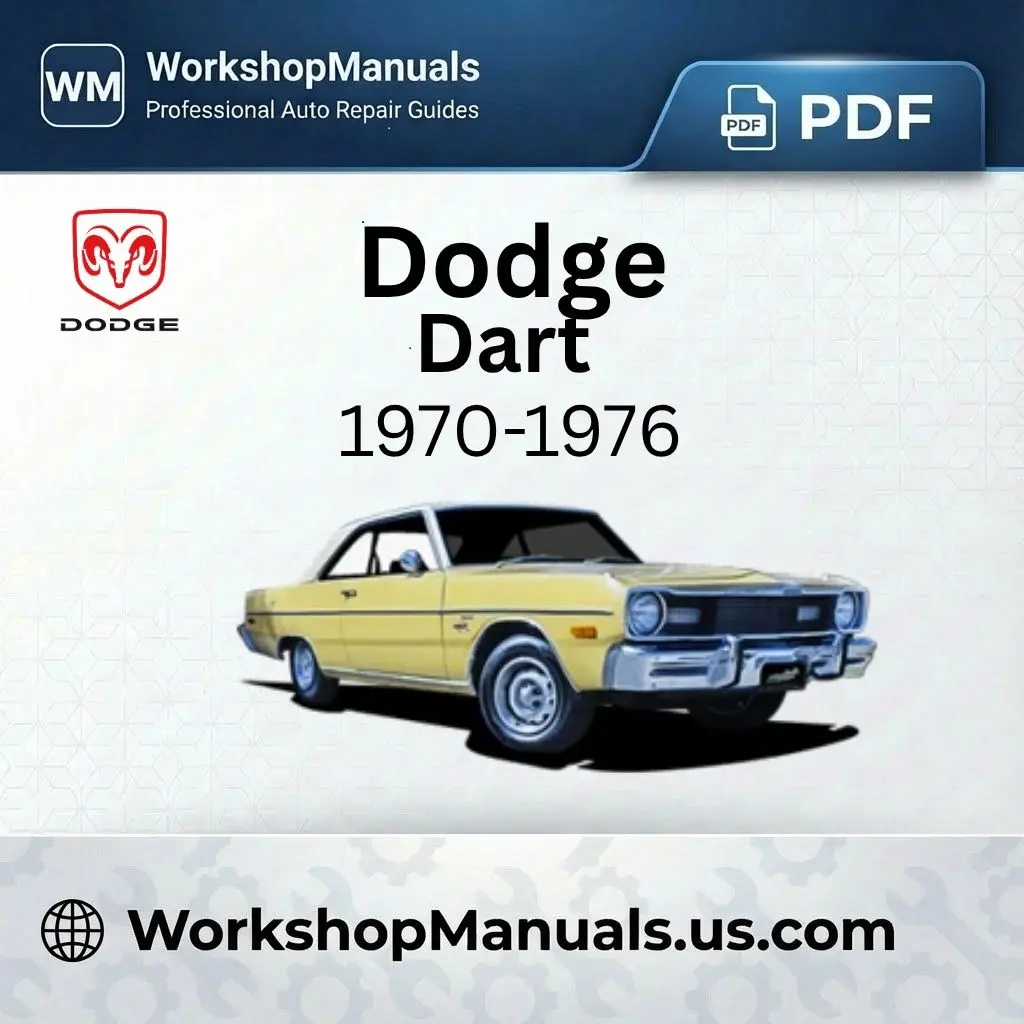 Dodge Dart Workshop Service Repair Manual 1970-1976 PDF Download