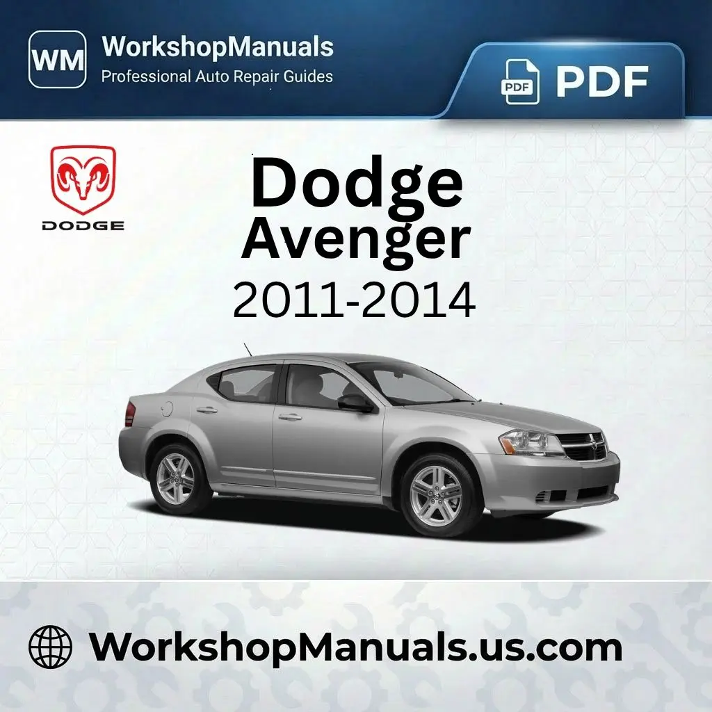 Dodge Avenger 2011-2014 Workshop Repair Manual PDF Download