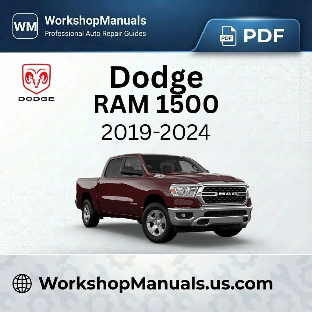 Dodge Ram 1500 Workshop Manual 2019-2024