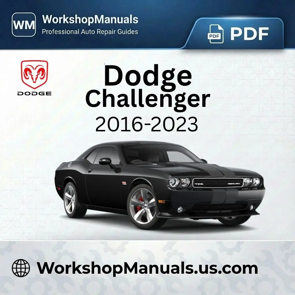 Dodge Challenger 2016-2023 Workshop Repair Manual Download PDF