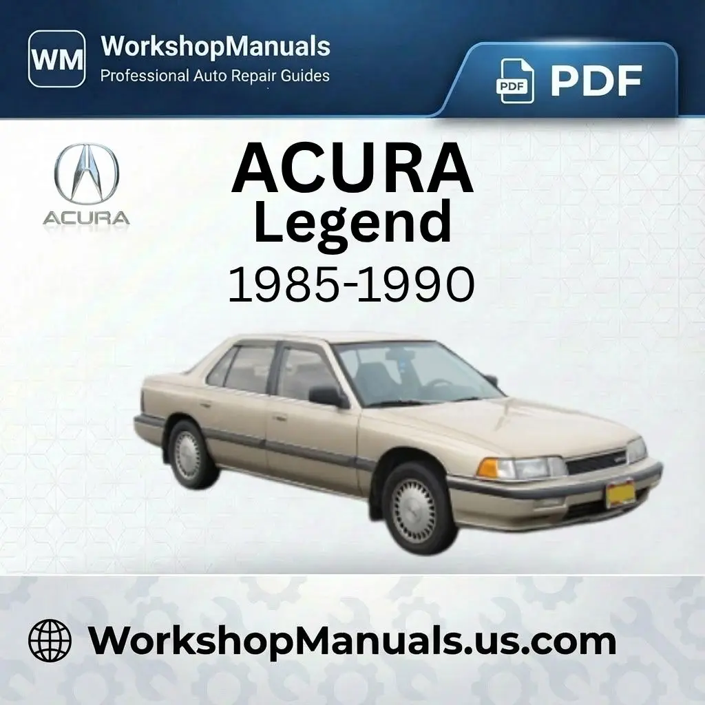 Acura Legend Workshop Manual 1985-1990 PDF