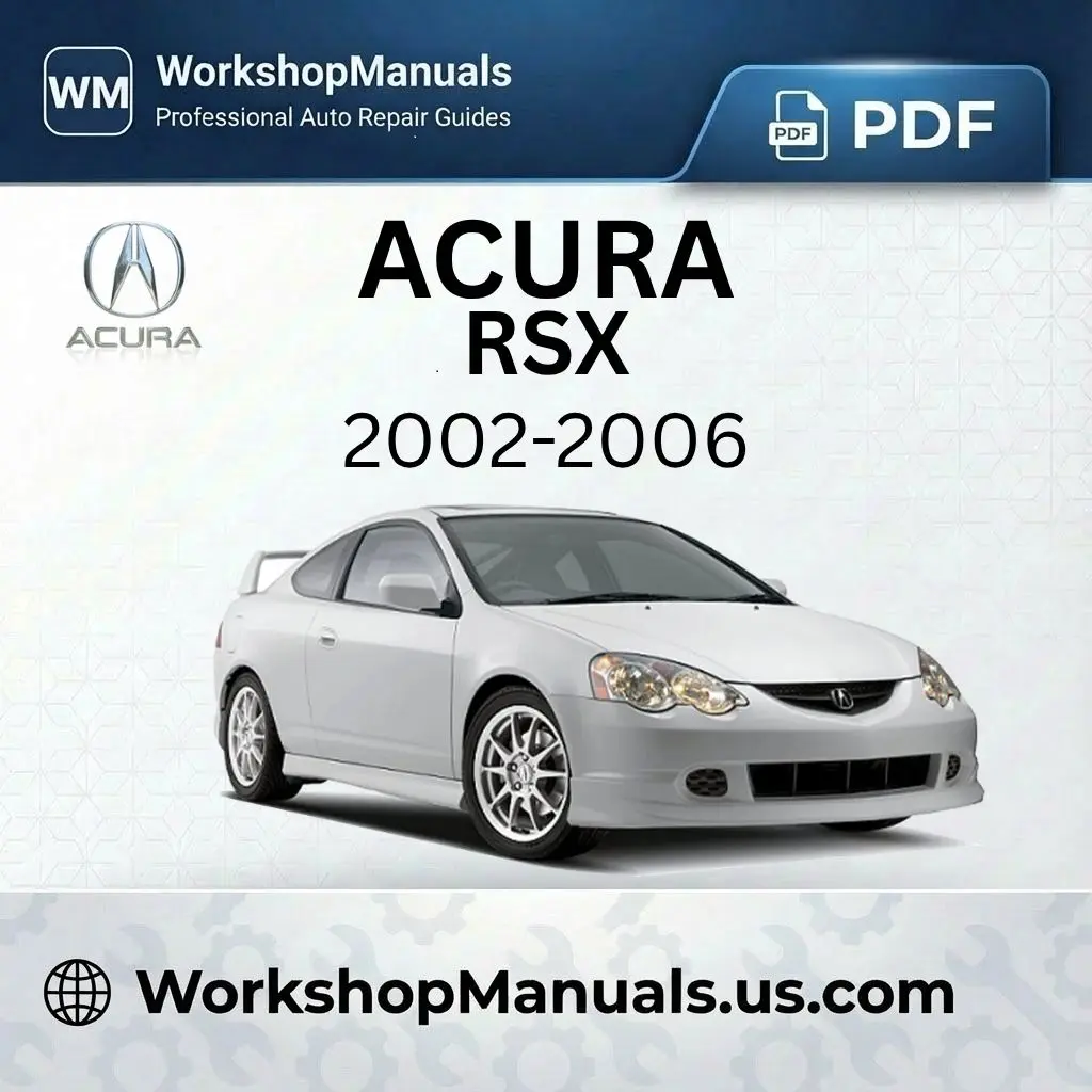 Acura RSX Workshop Manual 2002-2006 PDF Download