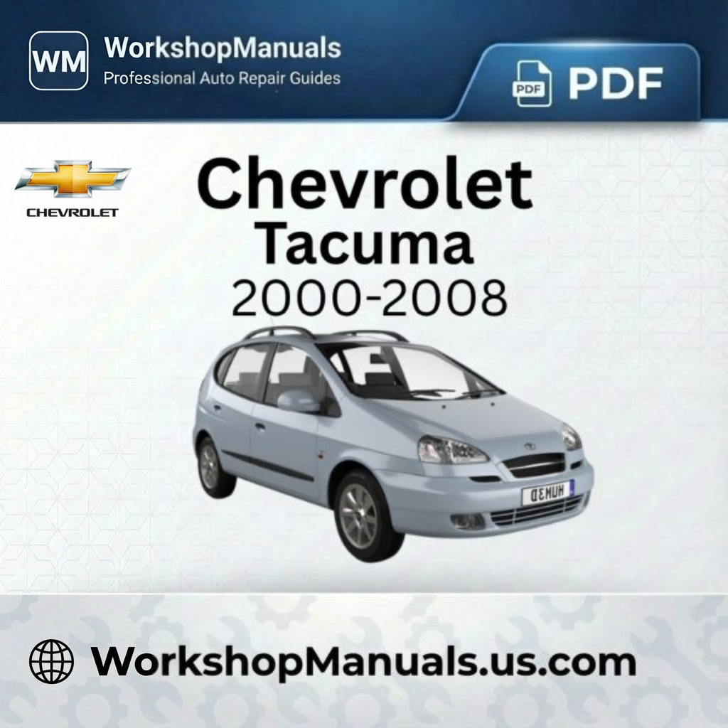 Chevrolet Tacuma Workshop Repair Manual Download
