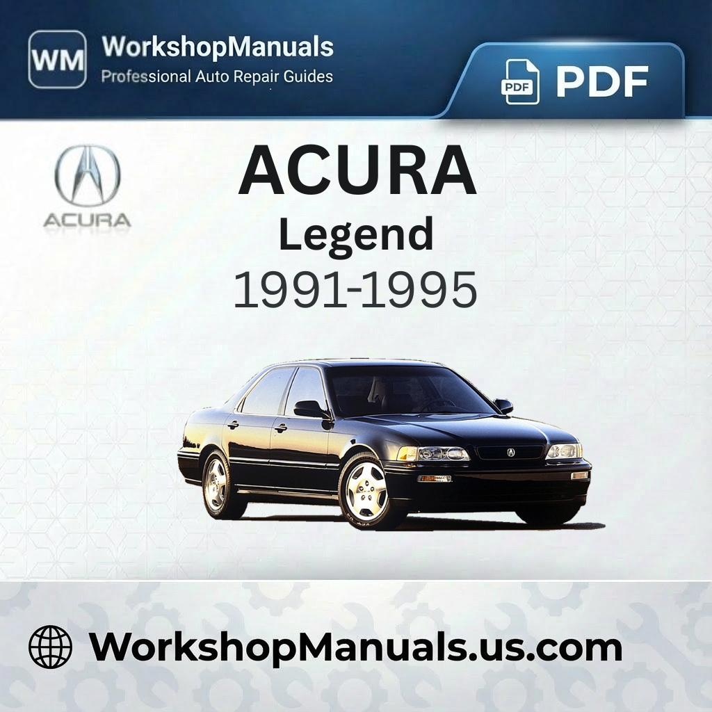 Acura Legend Workshop Manual 1991-1995 PDF