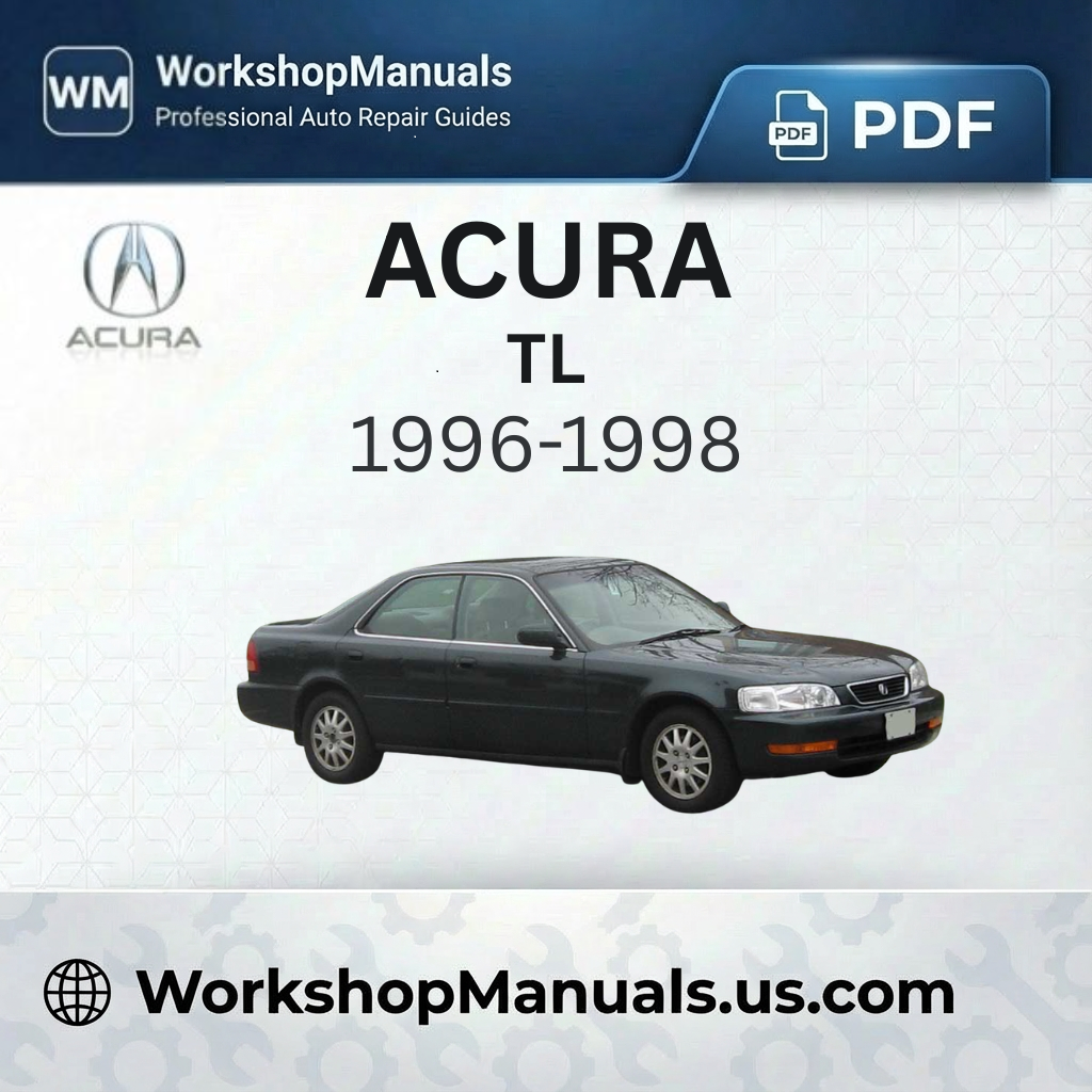 Acura TL Workshop Manual 1996-1998 PDF Download