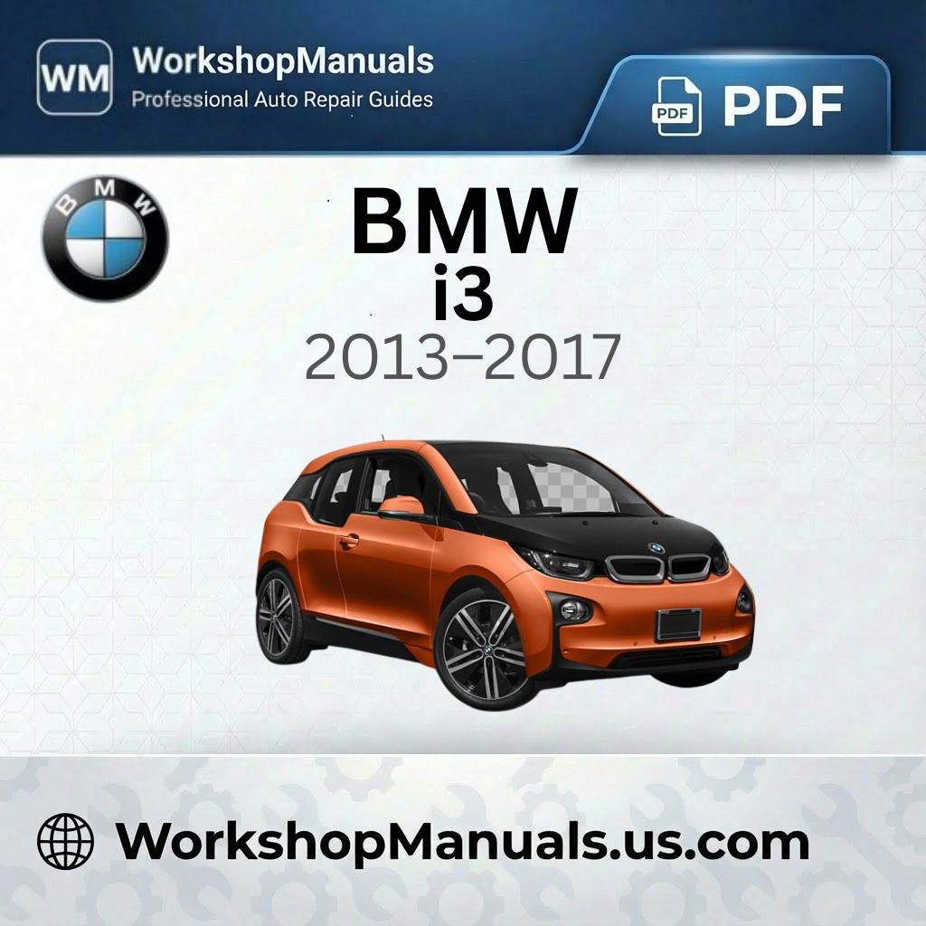 BMW i3 Workshop Manual 2013-2017