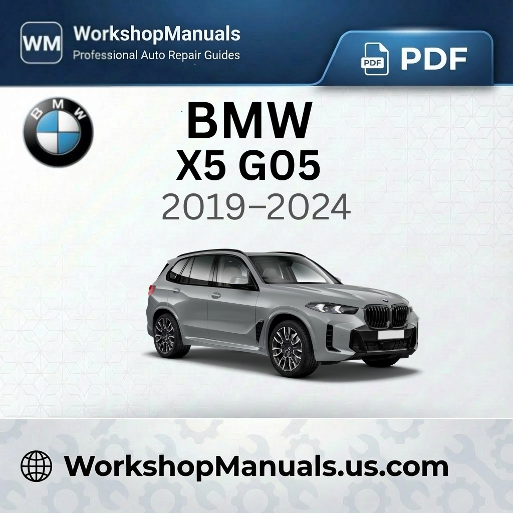 BMW X5 G05 Workshop Service Repair Manual 2019-2024