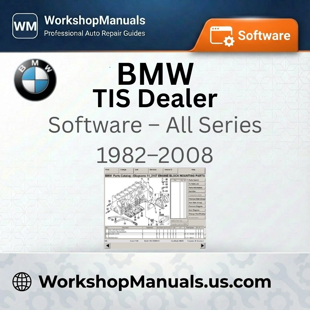 BMW TIS Dealer Software - All Series 1982-2008