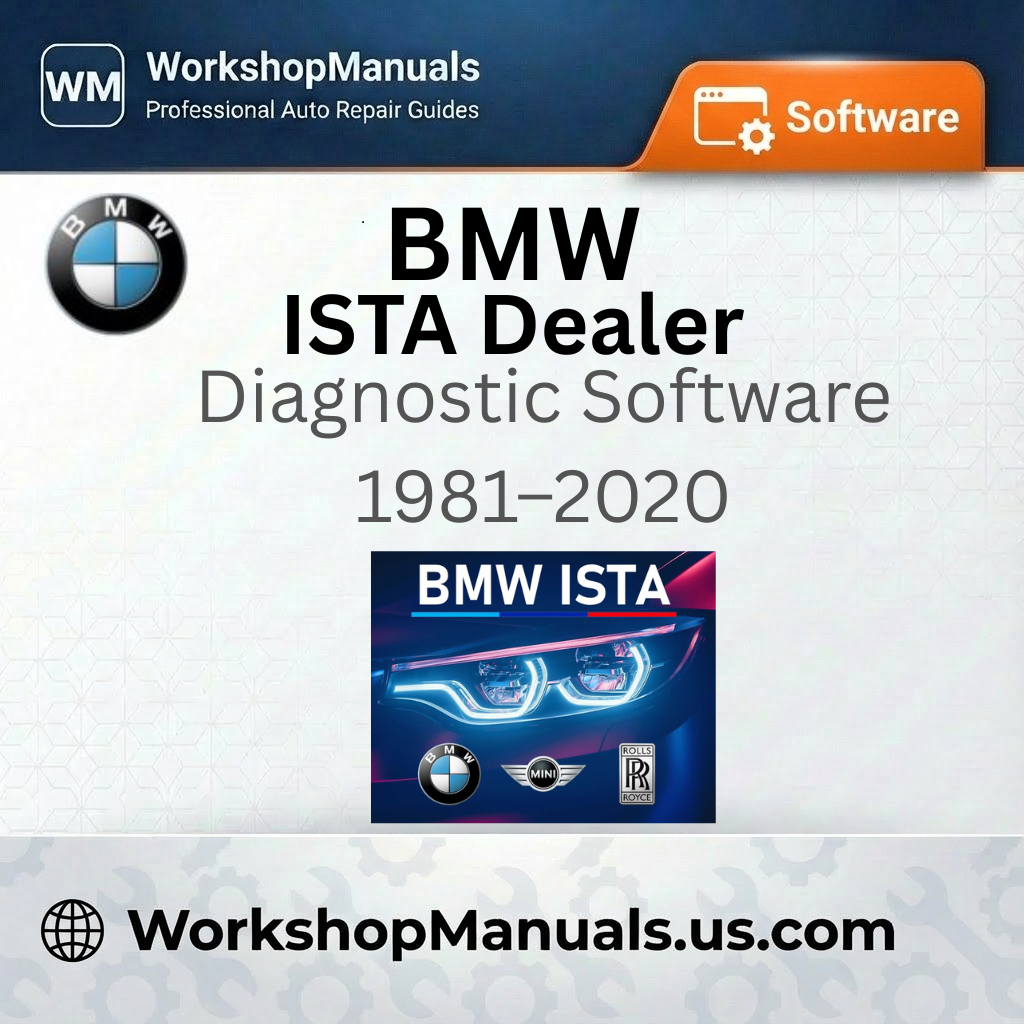 BMW ISTA Dealer Diagnostic Software 1981-2020