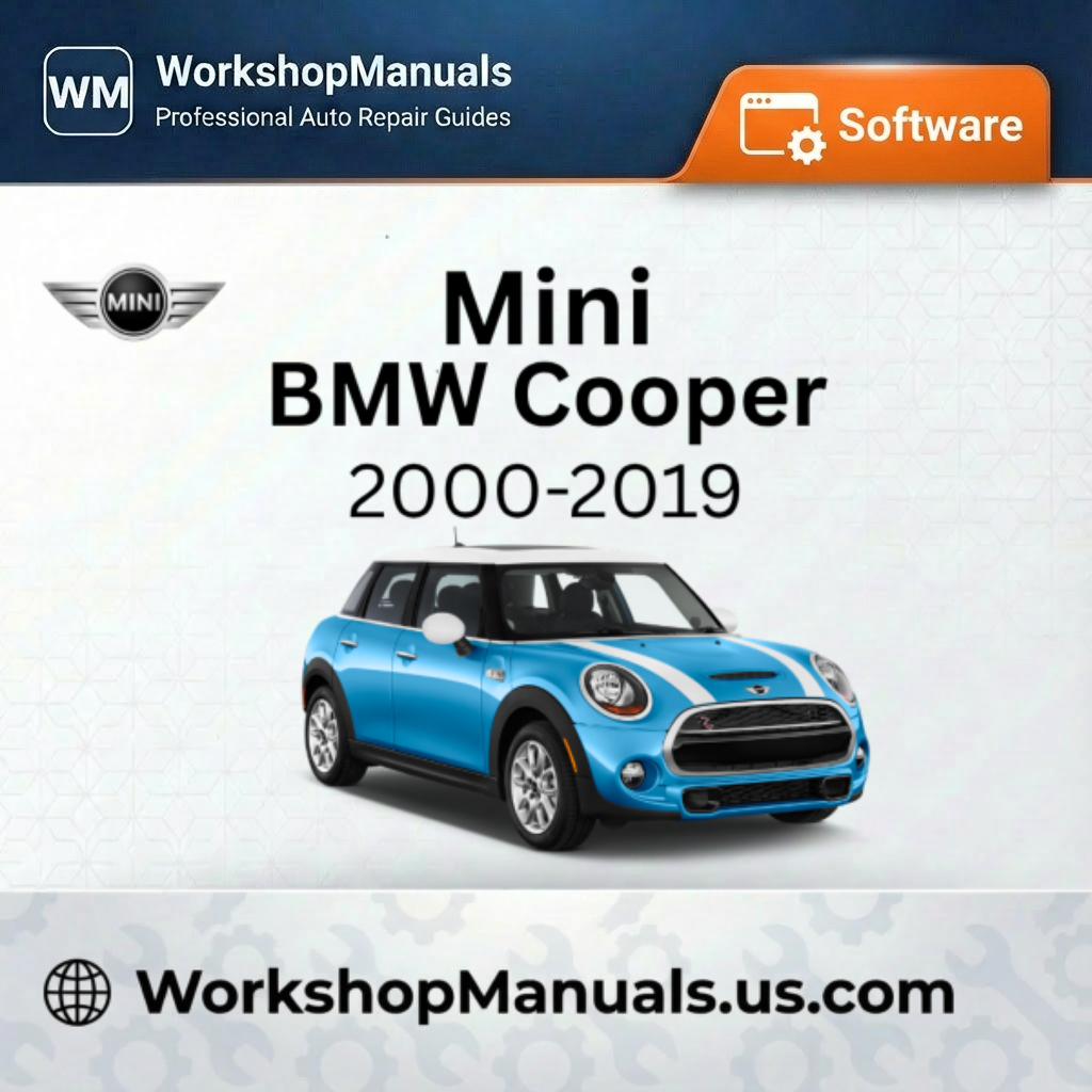 BMW Mini Cooper Workshop Manual Software 2000-2019
