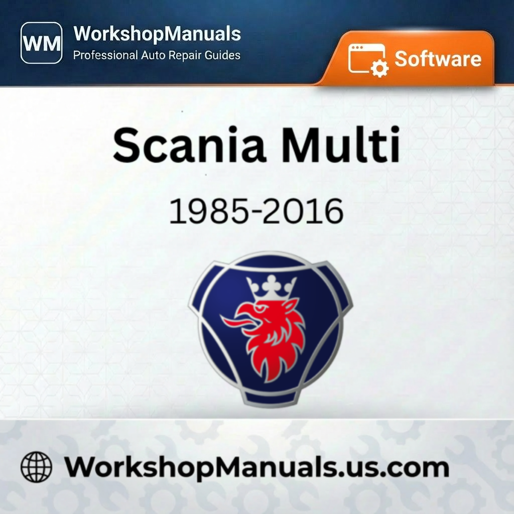 Scania Multi 1985-2016 Workshop Service Manual + EPC Software Download