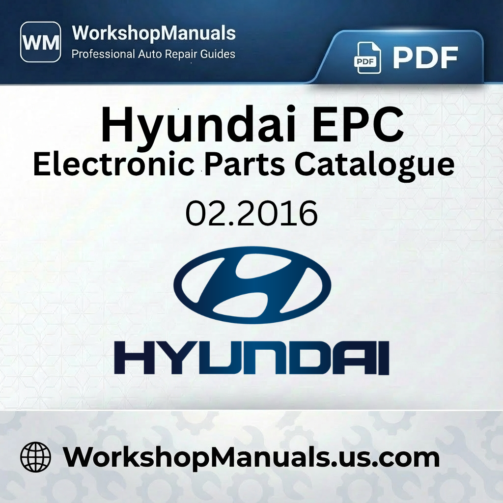 Hyundai Electronic Parts Catalogue (EPC) Download PDF