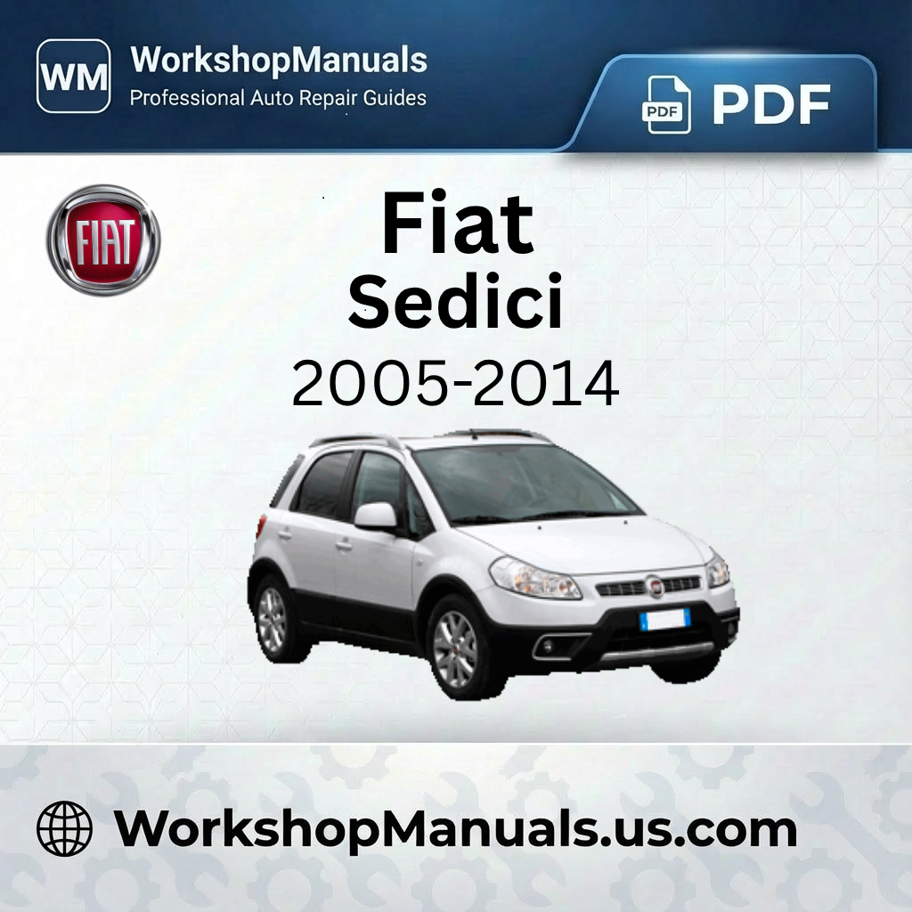 Fiat Sedici Workshop Repair Manual (2005-2014)