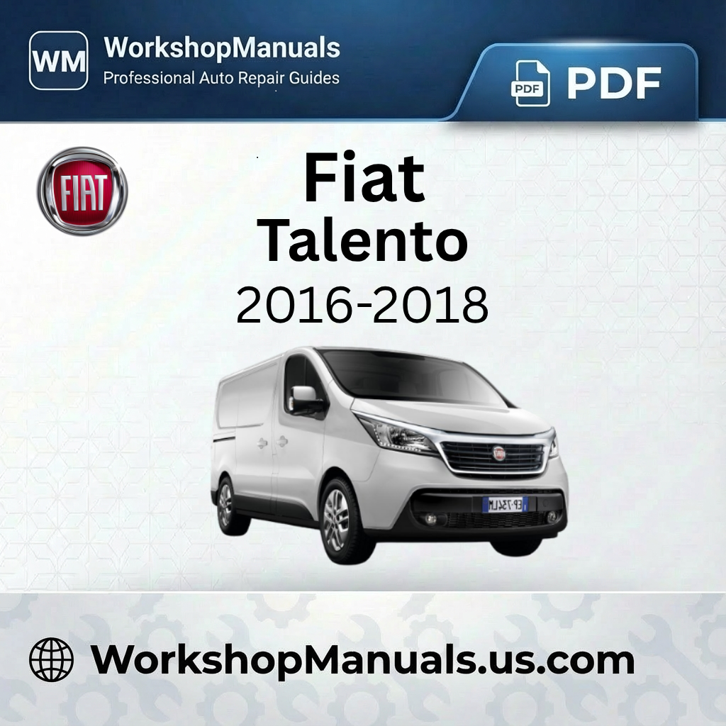 Fiat Talento Workshop Manual 2016-2018 PDF