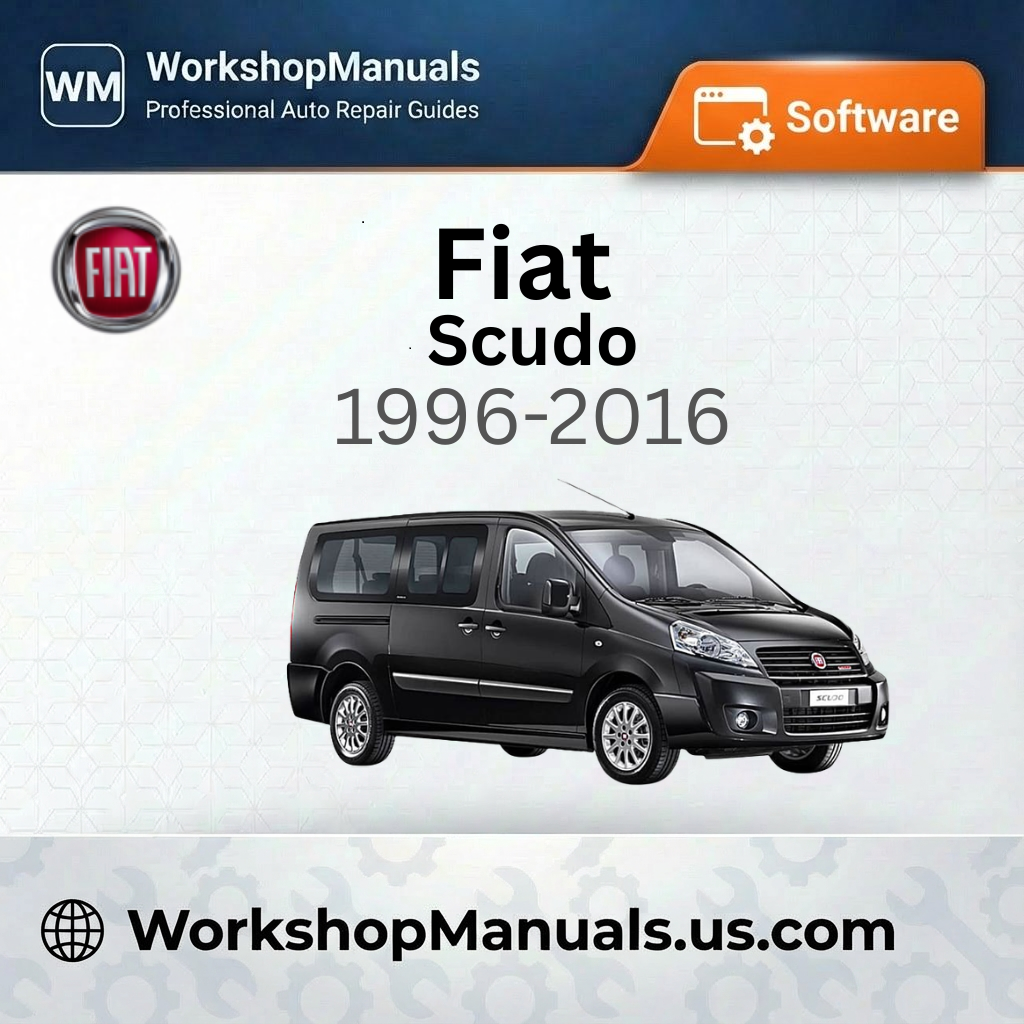 Fiat Scudo 1996-2016 Workshop Repair Manual (Dealer Software)