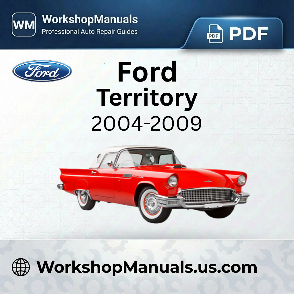 Ford Thunderbird Workshop Manual 1958-1960