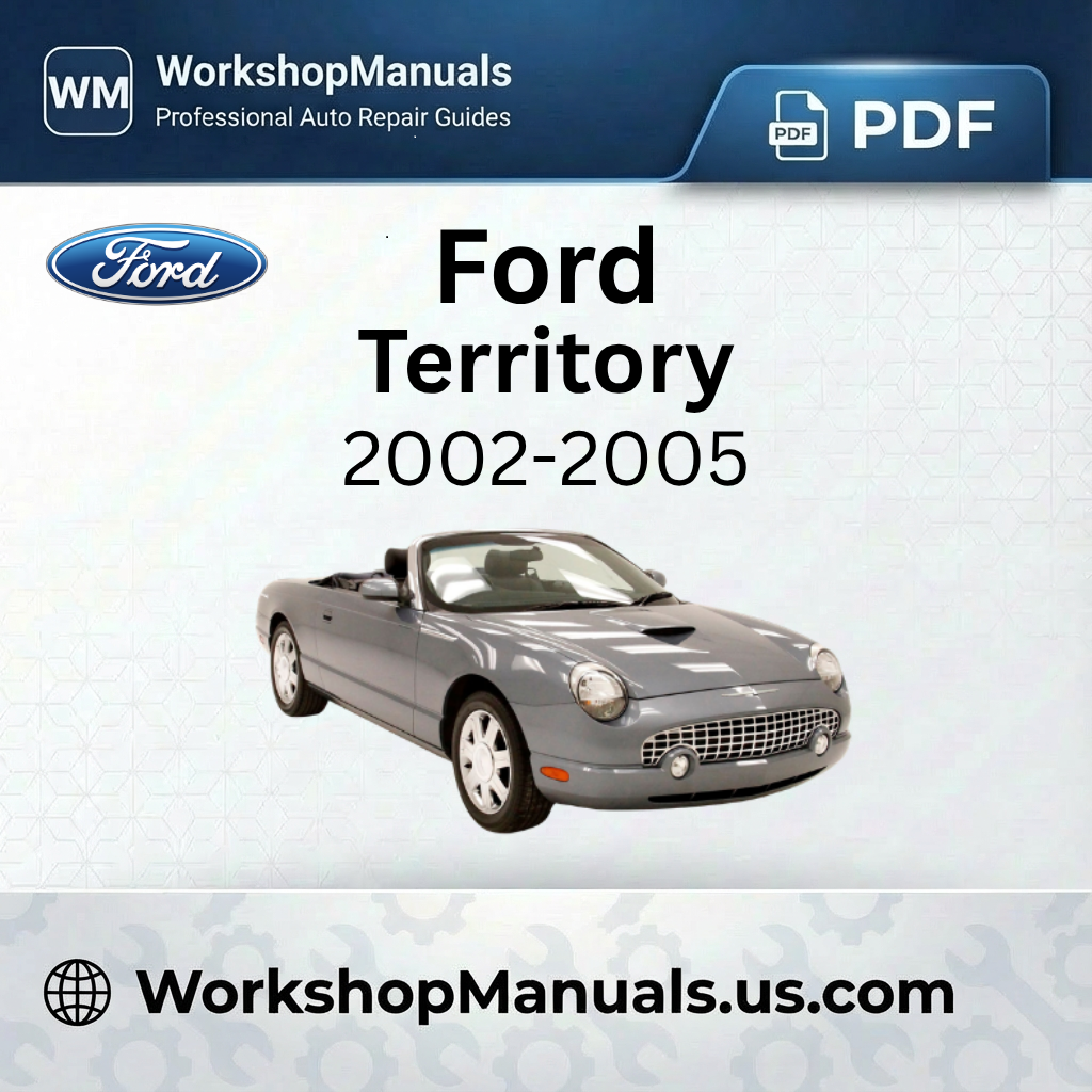 Ford Thunderbird Workshop Manual 2002-2005