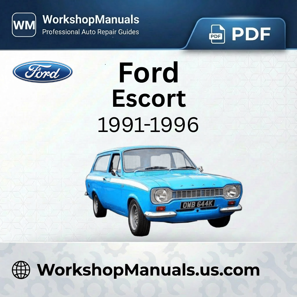 Ford Escort Workshop Manual 1991-1996