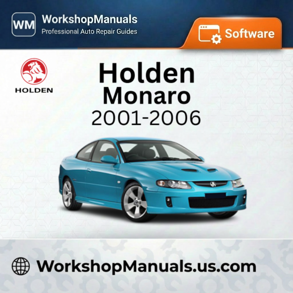 Holden Monaro 2001-2006 Workshop Manual